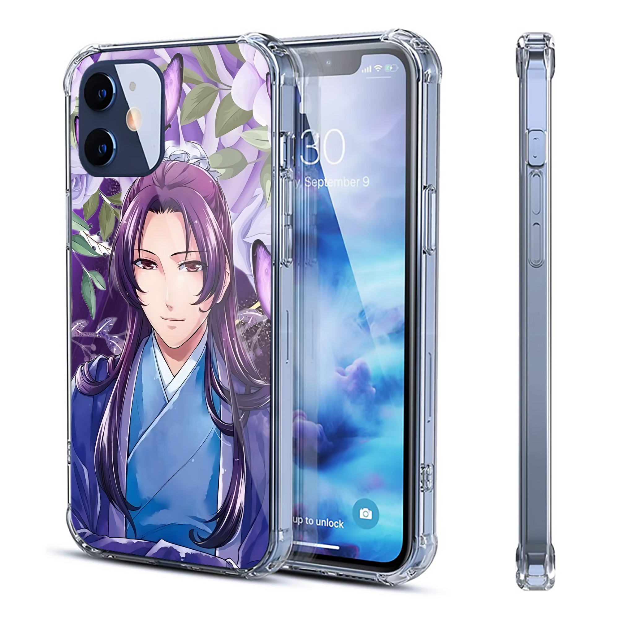 （画像用） 薬屋のひとりごと The Apothecary Diaries 【iPhone 12シリーズ対応】透明スマホケース（クリアソフトケース）